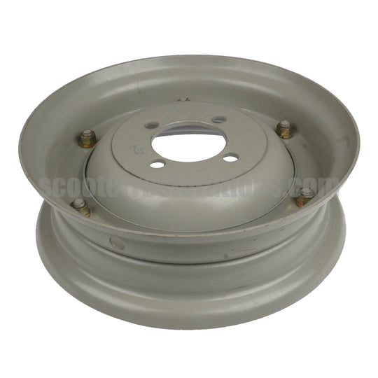 Vespa Rear Hub Drum (4 bolt, 8" type) Sportique-VBA-VBB-152L2-Bajaj