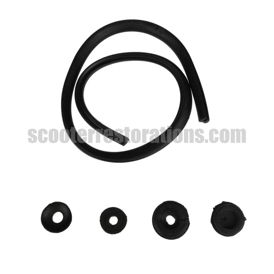 Vespa Airfilter Carburettor Cover Rubber Gasket Set (LML-PX-PE-Sprint-Rally)