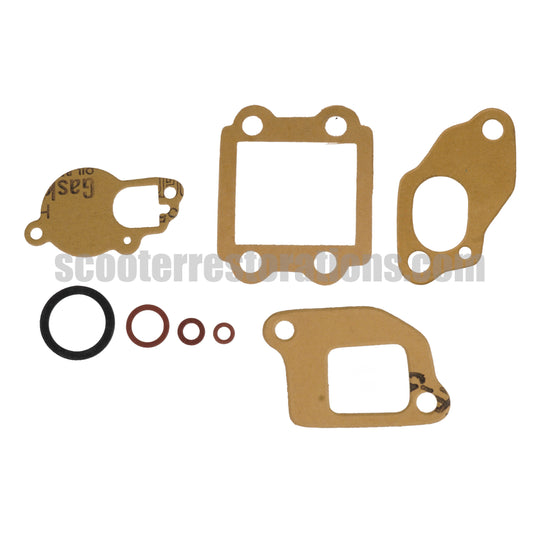 Vespa Dellorto Carburettor-Reed Valve Gasket Set (PX-T5-LML)