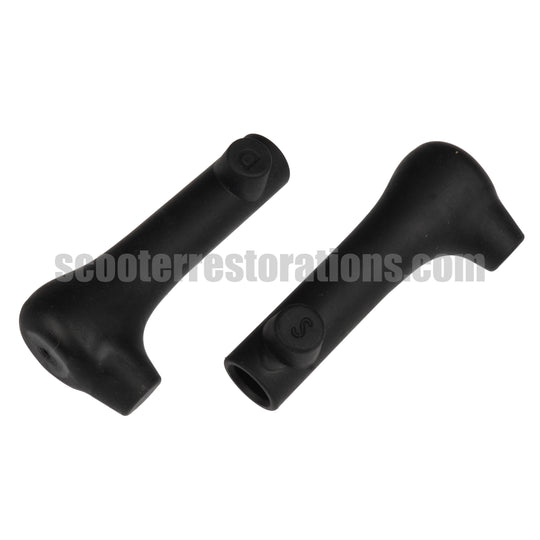 Vespa Stand Feet Rubbers (a pair) Black (150 GL-150 Sprint) Italian
