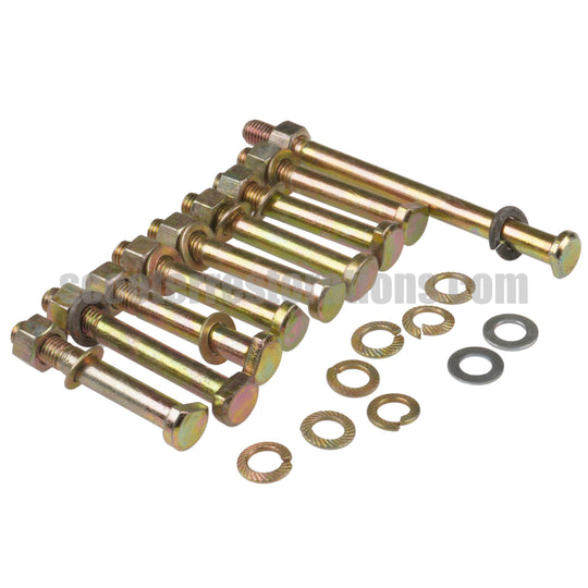 Vespa D-Crankcase Studs, Nuts & Washer Set (PX Rally)