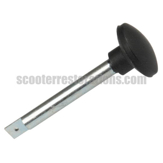 Vespa Choke Knob with Pinch Bolt (Black)