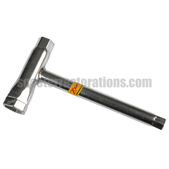 Vespa Rally, PE, PX, Early Spark Plug Spanner (Indian)