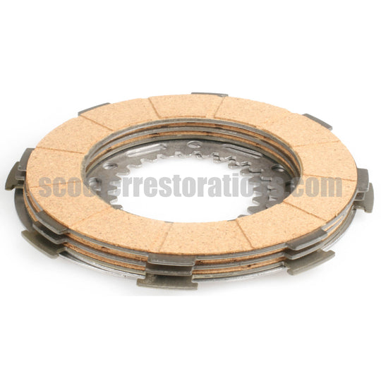 Vespa Clutch Plate Kit - 7 Spring Type (Large Frame) New Fren
