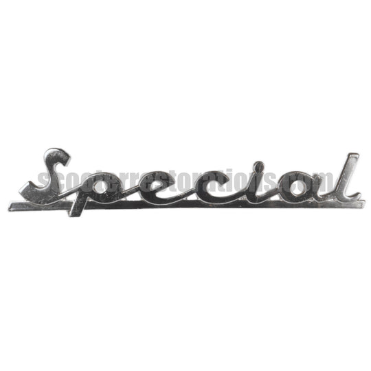 Vespa 50 Special Rear Frame Badge