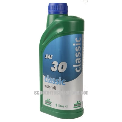 Rock Oil SAE 30 Vespa Gear Box Oil (1 litre)