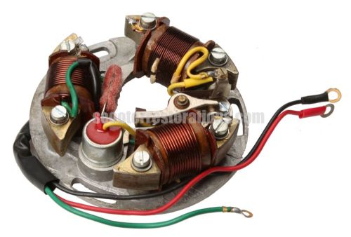 Vespa 6V AC Points Stator Plate (Super Sprint VBB) 3 Wires