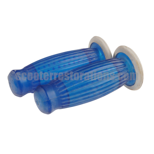 Balloon Handlebar Grips (a pair) in Blue