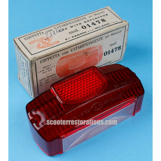 Late Series 2 & 3 Rear Light Lens (Original CEV)