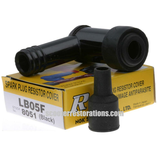 Spark Plug Cap (NGK LB05F) in Black
