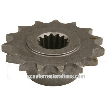 J-50/Lui 50 15 Tooth Front Drive Sprocket (Casa Lambretta X 29)