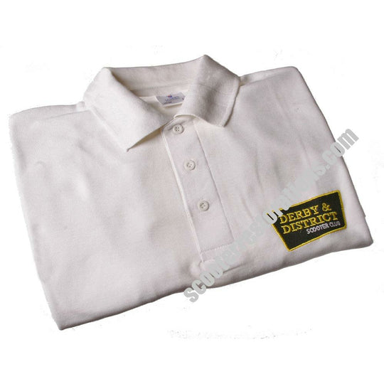 Derby & District Scooter Club Polo-Shirt (Size L) 46"