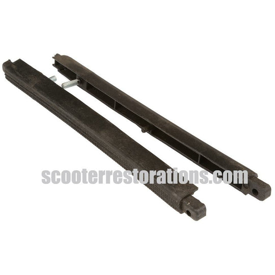 Front Outer Strips (SIL Vijay Super) Black (a pair) With Dots