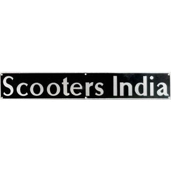 Scooters India Name Plate (not for scooter)