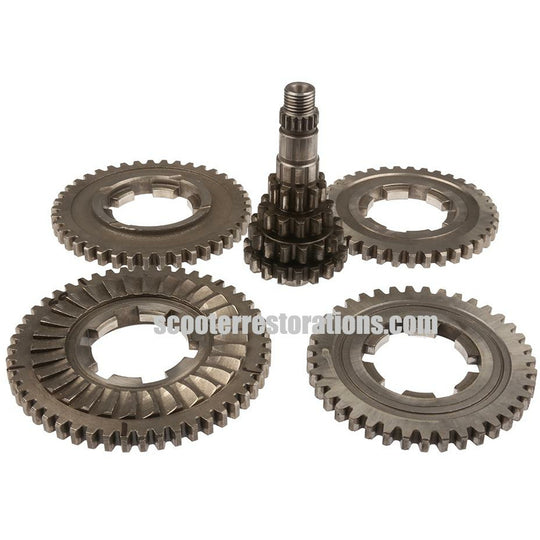 GP125/GP200 Gearbox (Innocenti) Used (4 Gears & Cluster)