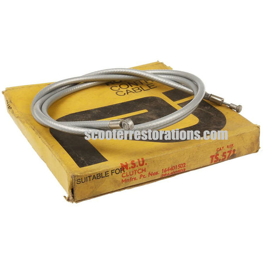 NSU Quickly Clutch Cable Complete (Romac TS.571)