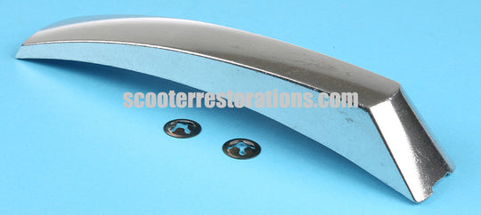 Vespa PX Disc LML Front Mudguard Crest (Chrome)