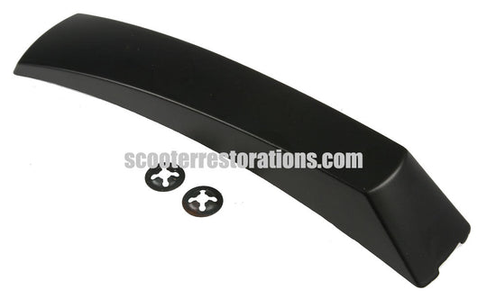 Vespa PX Disc LML Front Mudguard Crest (Black) Italian