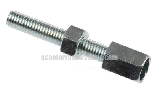 Vespa Clutch Cable Adjuster & Nut (PX-PE-PK-Cosa-Bajaj-LML-Rally-Super)