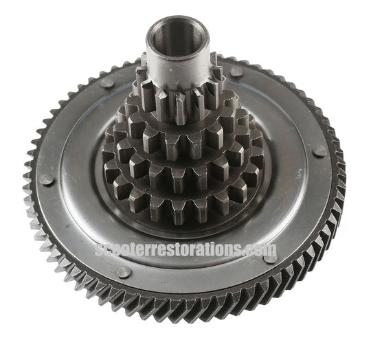 Vespa Multiple Gear (12-13-17-21*65 Teeth)