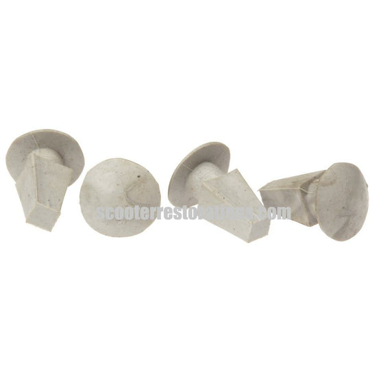 Rear Frame Plugs (Light Grey) Set of 4