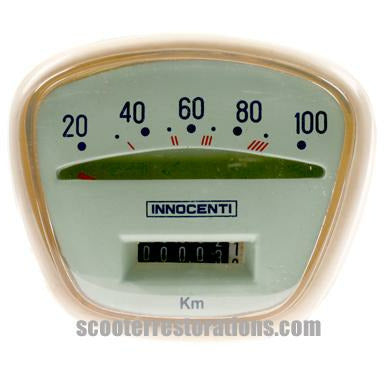 LI Series 3 Speedometer 100kmph (with Italian Face)