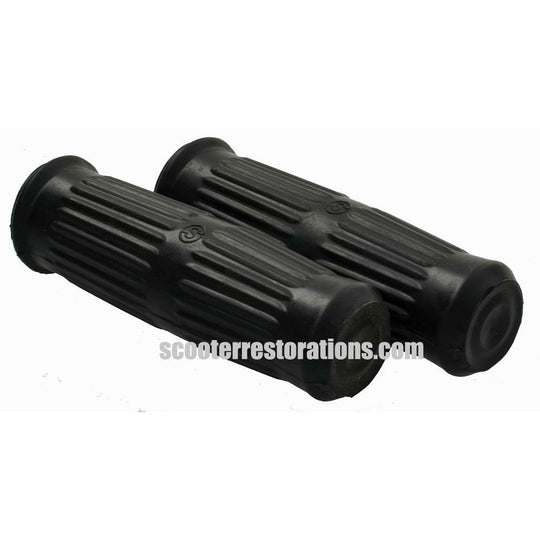 GP Black Handlebar Grips (SIL) a pair