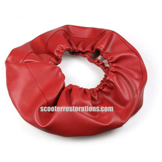 Spare Wheel Cover (10 inch) Red (Casa Lambretta A 136)