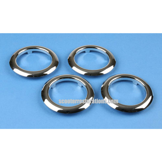 LD MK I Chrome Panel Ring Set (Set of 4) Casa Lambretta C 254/B