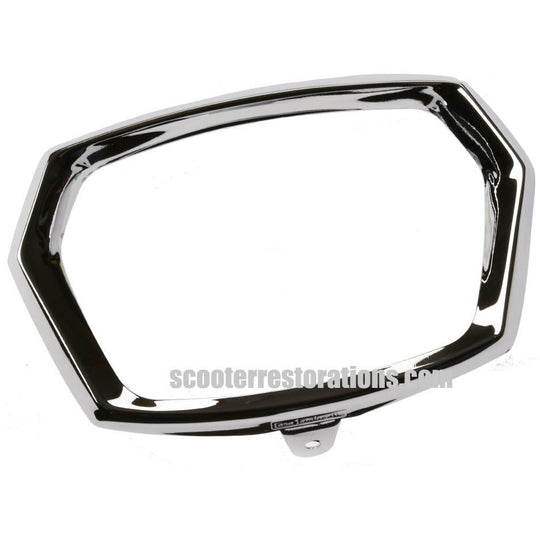 Vega 75 Chrome Headlight Rim (Casa Lambretta E 92)