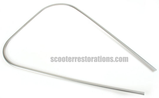 Vespa Legshield Trim (Large Frame) Silver Plastic