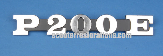 Vespa Side Panel Badge (P200E)