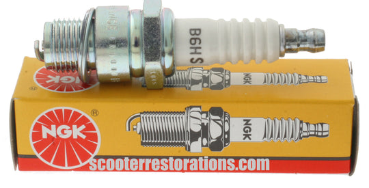 Spark Plug (NGK B6HS) Short Reach