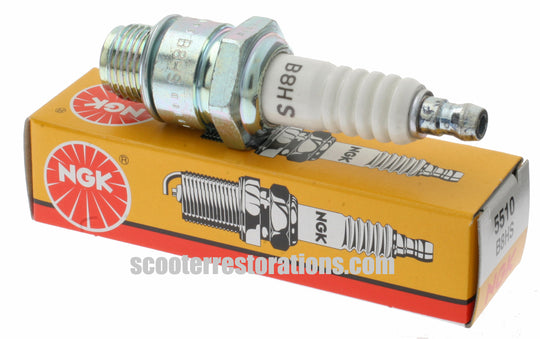 Spark Plug (NGK B8HS) Short Reach
