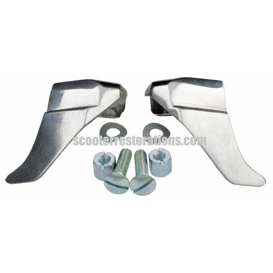 GP Alloy Sharks Teeth (Pair) including Screws (Casa Lambretta C 309)