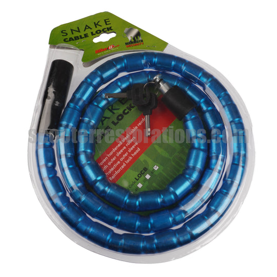 Mammoth Motorcycle & Scooter Snake Cable Lock (1.65m Cable)