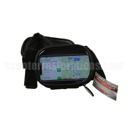 Scooter/Motorcycle Handlebar Sat Nav GPS Pouch (BikeTek)