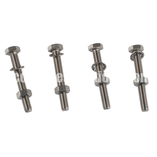 J-Range (Starstream & Late J-50) Silent Block Bolt, Nut & Washer Set (S/S)