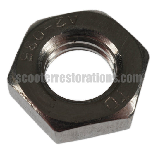 Vega 75/Lui 50 Rear Shock Absorber Upper Nut (Stainless Steel)