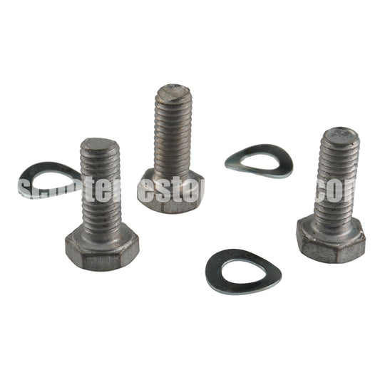 LI/SX Kickstart Piston Return Plate Bolt & Washer Set