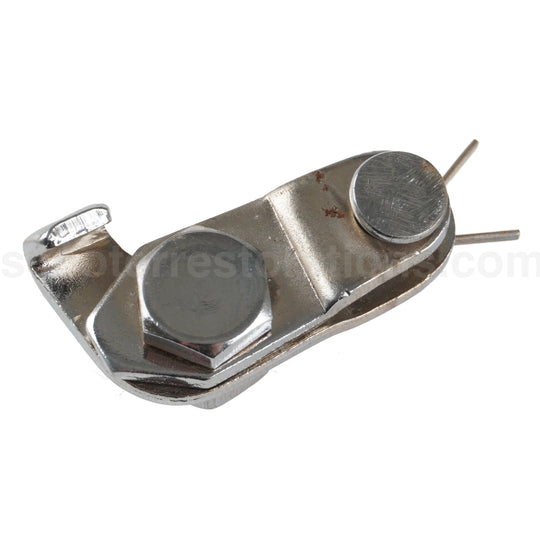 Vespa Front Brake Cable Clamp (Chrome)