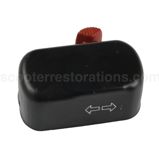 Vespa Bajaj Chetak Indicator Switch (Black Body with Red & Yellow Buttons)