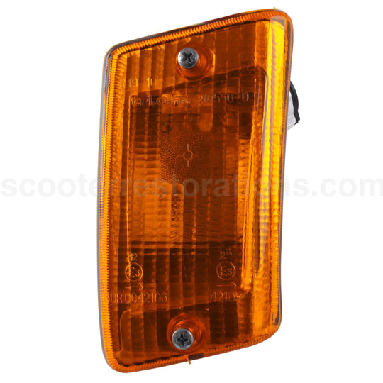 Vespa Rear L H Indicator Unit (Amber) PK50S PK100S PK125S (Italian) Triom