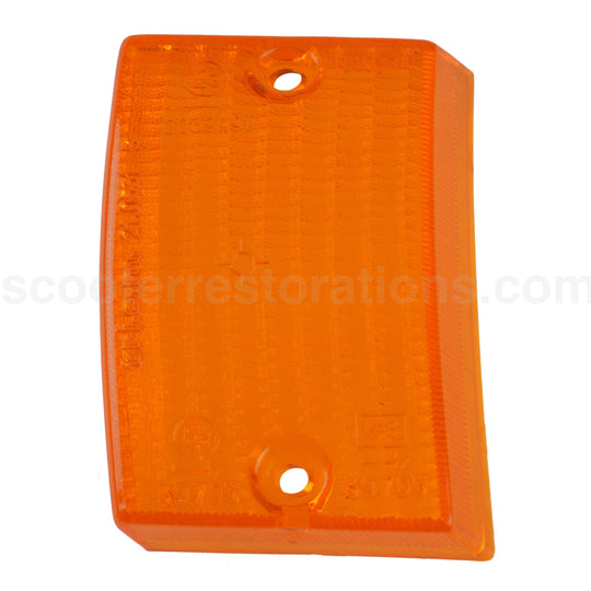Vespa Front L H Indicator Lens (Amber) PK50S PK100S PK125S (Italian) Triom