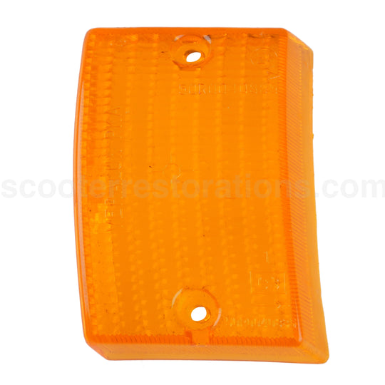 Vespa Front L H Indicator Lens (Amber) PK50S PK100S PK125S (Italian) Veralux