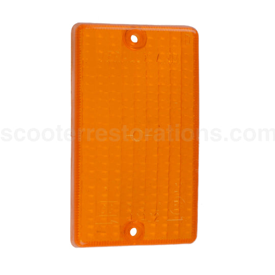 Vespa Rear R H Indicator Lens (Amber) PK50S PK100S PK125S (Italian) Veralux