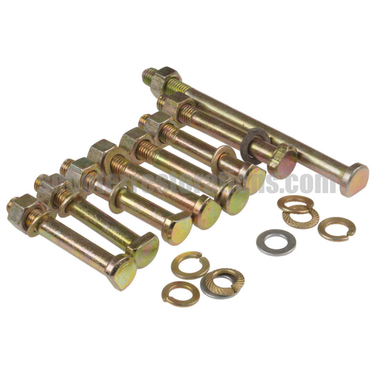 Vespa D-Crankcase Studs, Nuts & Washer Set (Electric Start)