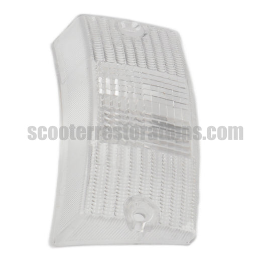 Vespa Front R H Indicator Lens (Clear) PX PE T5 LML (Triom)