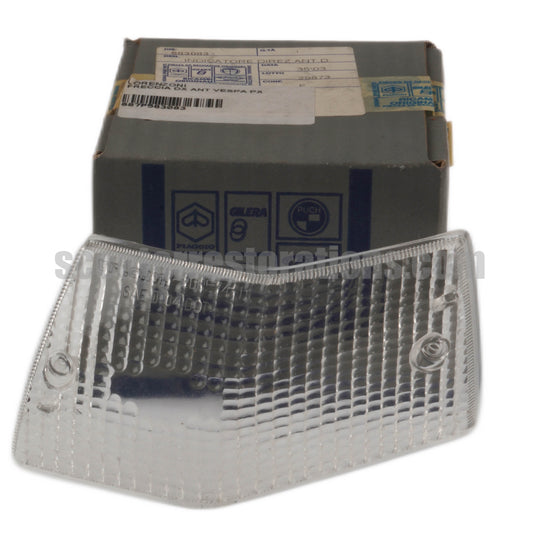 Vespa Rear R H Indicator Lens (Clear) PX PE T5 LML (Triom)