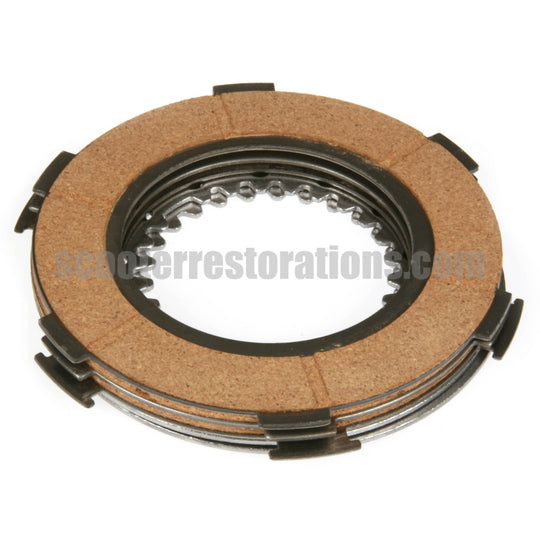 Vespa Clutch Plate Kit - 6 Spring Type (Large Frame) New Fren